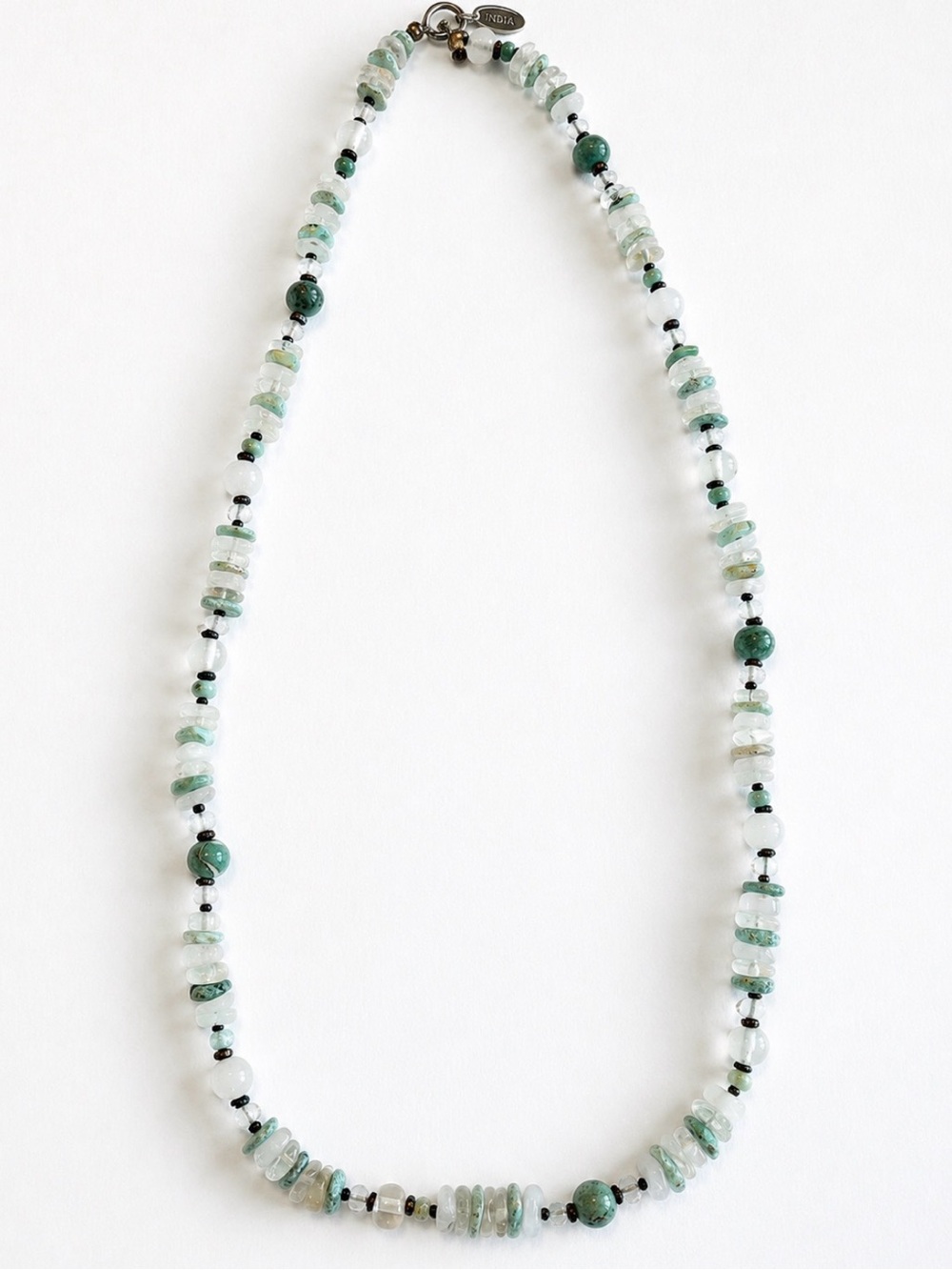Broken Mixed Stone Bead Necklace Upcycle Jewelry Supplies